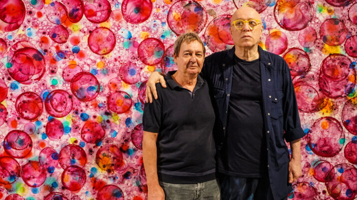 Carlos Díaz y Jiri Dokoupil