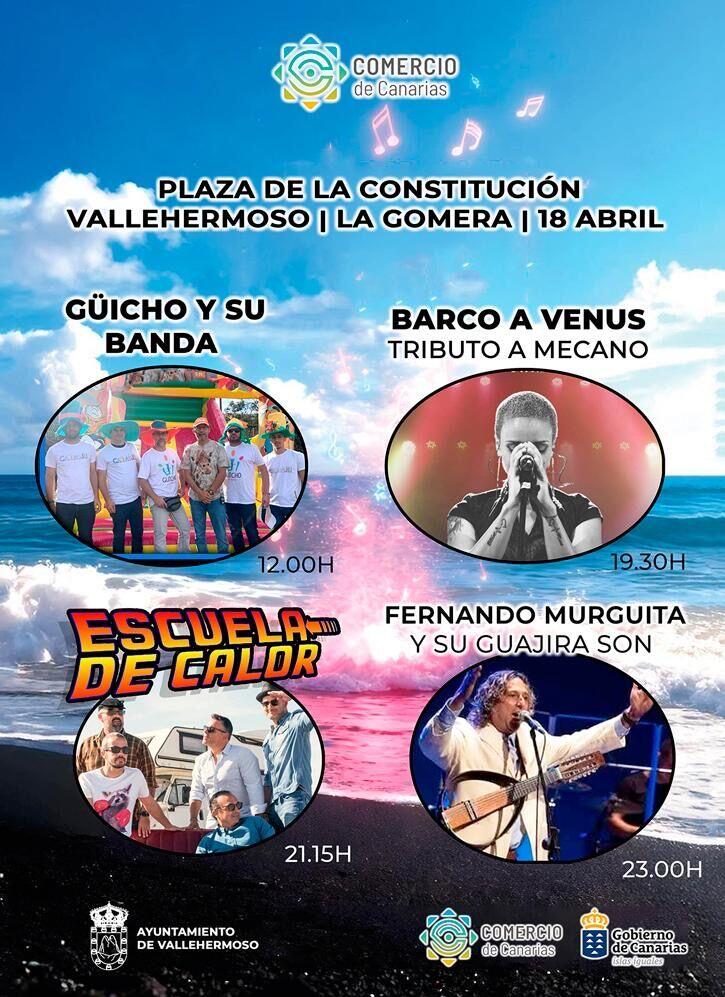 Comercio y música Vallehermoso