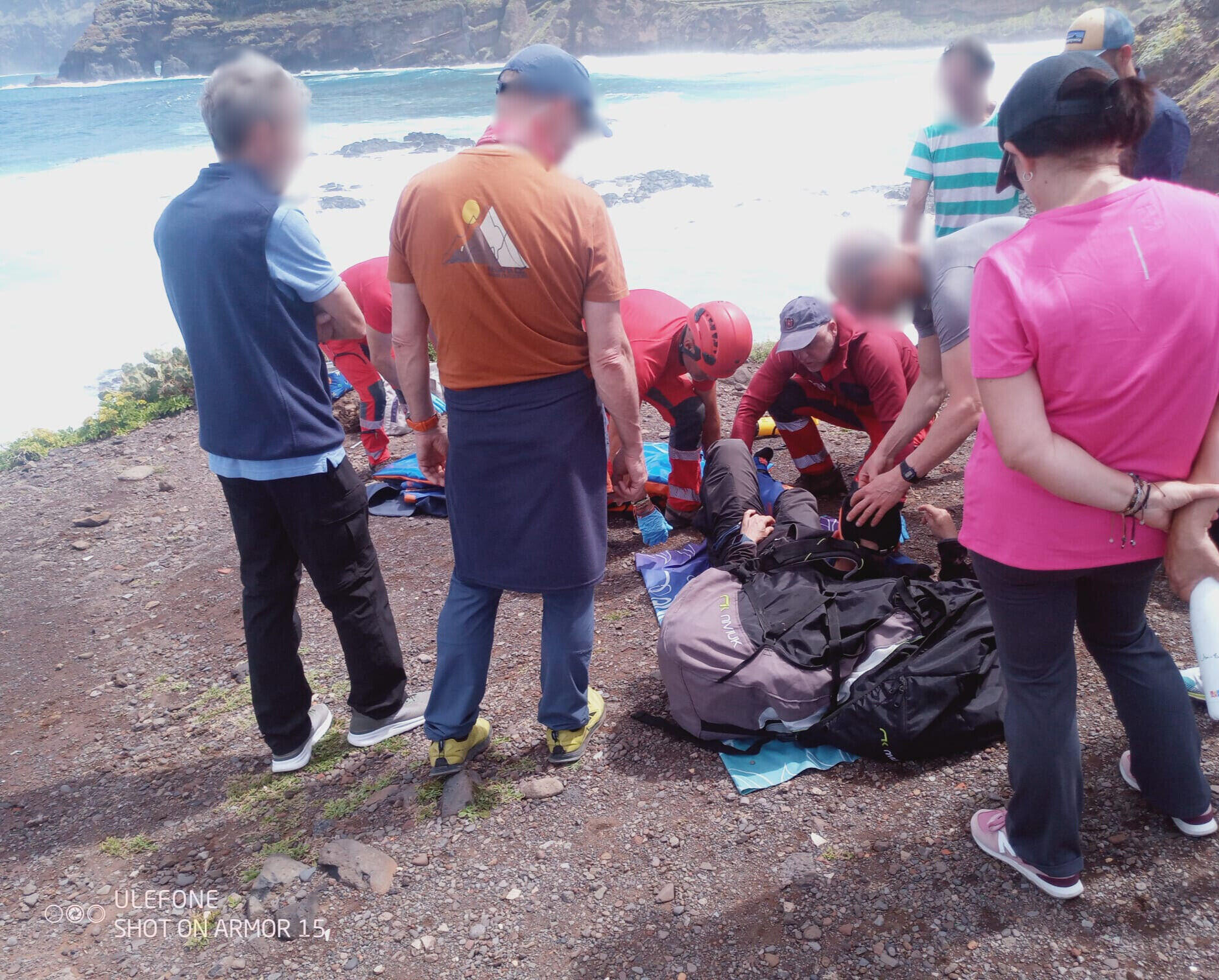 Rescte en Punta de Hidalgo