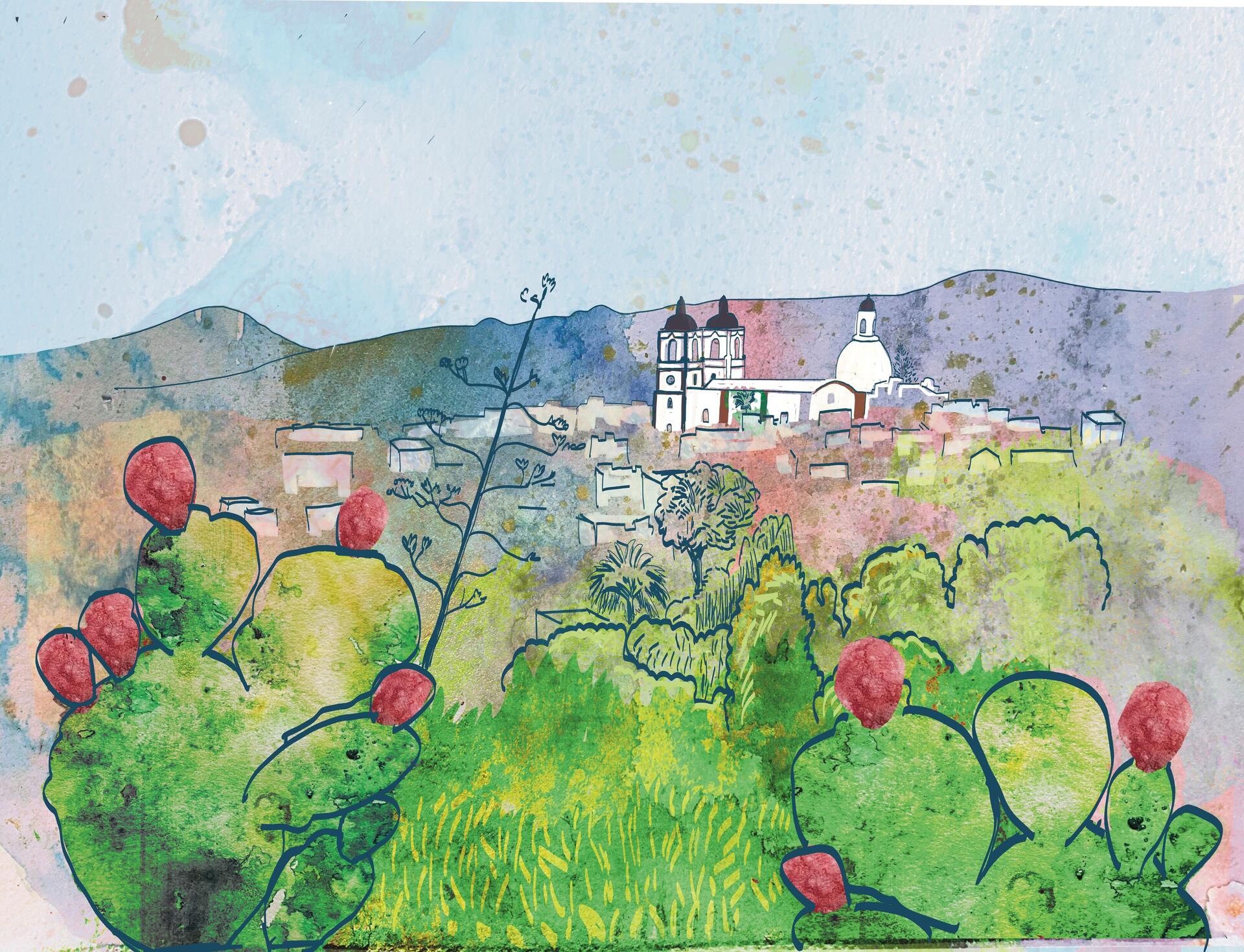 Una de las obras de Bowness