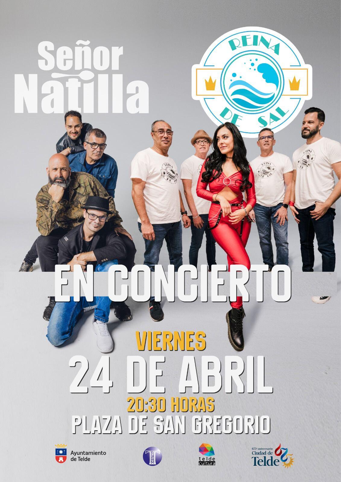 Cartel: conciertos viernes 24 de abril de 2026